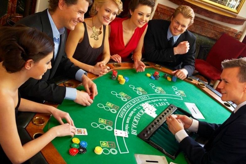 Roulette-inspired entertainment wheel at an event
